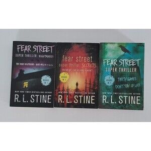 Fear Street Super Thriller Paperback 2 Books In 1 - Set of 3 - by R.L. Stine
